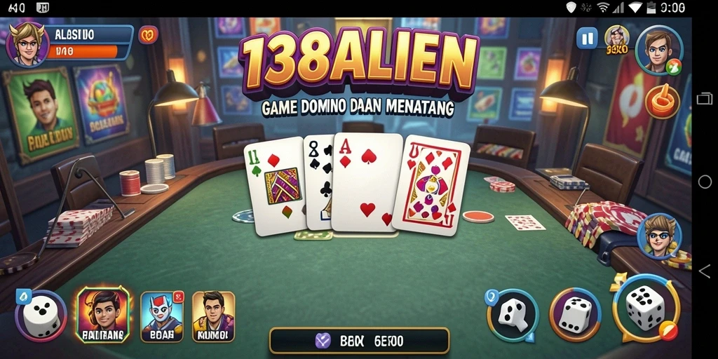 Tampilan gameplay seru di 138ALIEN dengan suasana kompetitif.