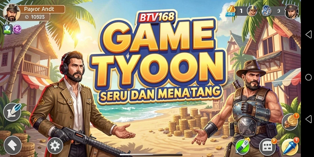 Screenshot BTV168 menampilkan pengalaman gameplay Tycoon yang menarik.