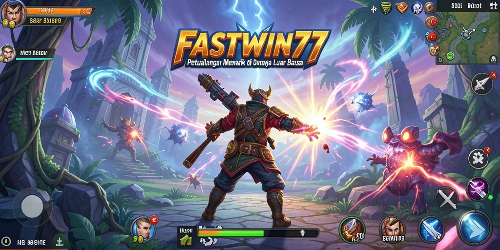 Menampilkan gameplay menarik dalam petualangan seru di FASTWIN77.