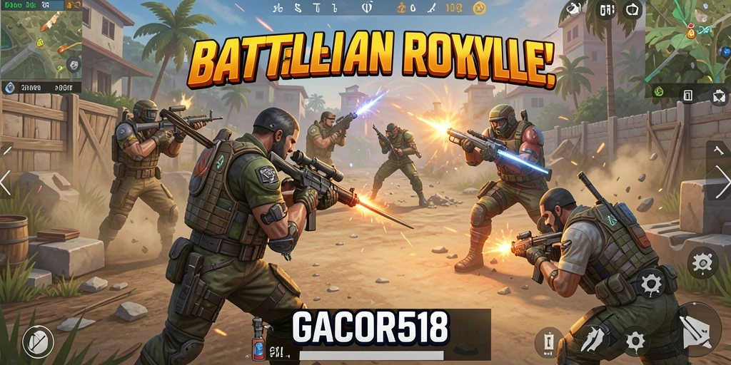 Gameplay GACOR518 yang mendebarkan di medan pertempuran.