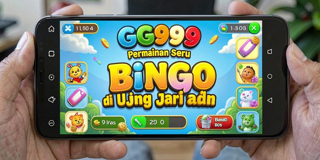 Screenshot gameplay GG999 menunjukkan keseruan bermain Bingo dengan teman-teman.