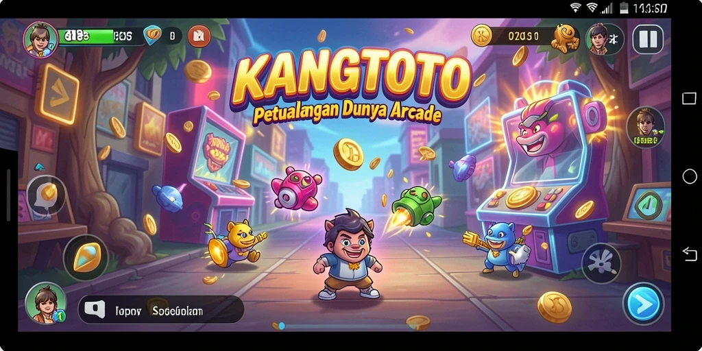 Tangkapan layar KANGTOTO menampilkan aksi cepat dan gameplay seru.