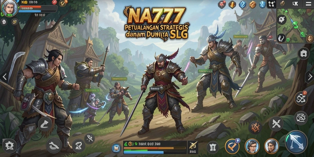 Gameplay seru NA777 dengan strategi mendalam dan pertempuran melawan pemain lain.