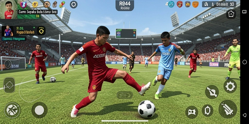 Gameplay menarik dan grafis luar biasa di RR44.