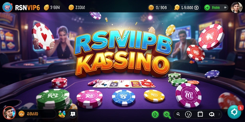 Tampilan gameplay menarik dari RSNVIP6 yang menawarkan pengalaman Kasino nyata.