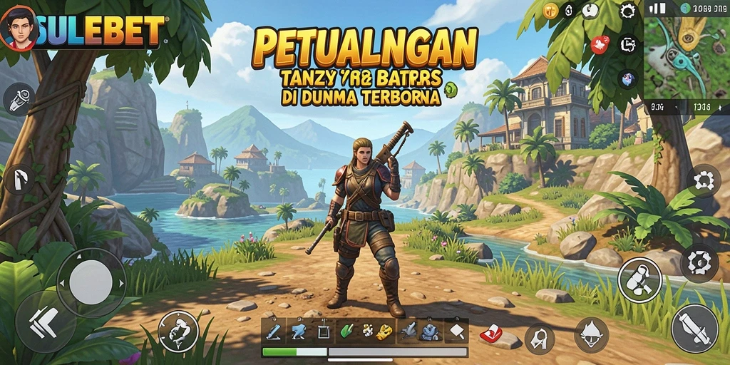 Screenshot game SULEBET menampilkan aksi mendebarkan di dunia terbuka.