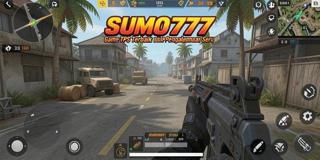 Tampilan gameplay menarik dari SUMO777 dengan aksi pertempuran yang intens.