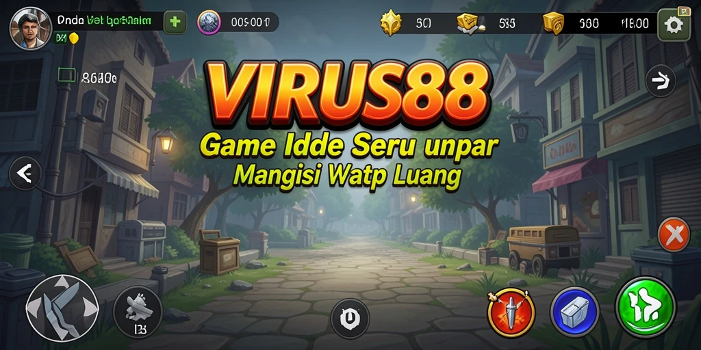 Tampilan gameplay menarik dari <strong>VIRUS88</strong> yang menggambarkan keseruan idle.