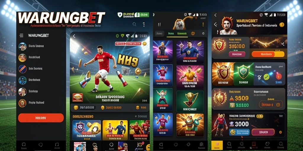 Tampilan menarik saat bermain Sportsbook di WARUNGBET.