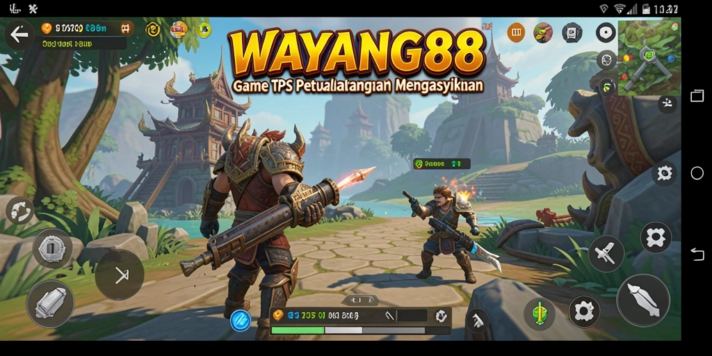 Screenshot gameplay dari <strong>WAYANG88</strong> menunjukkan aksi seru dan visual yang menawan.