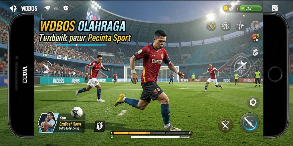 Screenshot gameplay WDBOS yang menampilkan serunya bertanding di olahraga.